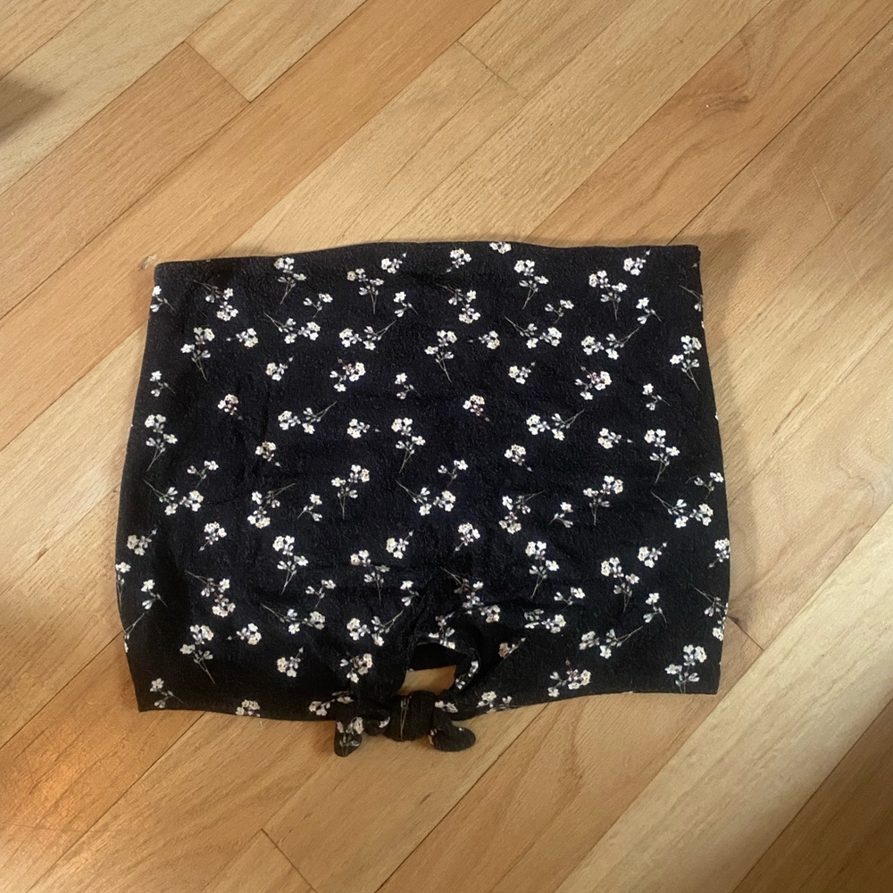 GARAGE | floral tube top